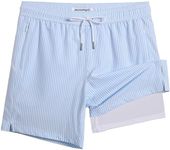 maamgic 2 in 1 Mens Swim Trunks 7 I