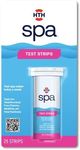 HTH Spa Care 6-Way Test Strips, Spa & Hot Tub Chemical Tester, 25 Strips