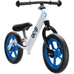 Bixe Aluminum Balance Bike for 2-5 Year Old Toddlers - 12 inch or 30.5 cm Wheels - No Pedal Kids' Training Bikes - Lightweight Bicycle for 2+ Boy or Girl - Blue