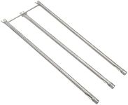 Leship 34 1/4 Inch Burner Tube Set Replace for Weber 67722 67820 Genesis 300 Series E310 E320 EP310 EP320 S310 S320 Gas Grills (2007-2010) with Side Control Knobs (304 Stainless Steel)