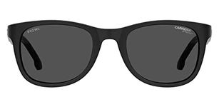 CARRERA Men's Non-Polarized Metal Grey Lens Glass Rectangular Sunglasses 206276