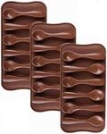 3PCS Silicone Chocolate Moulds, 6-C