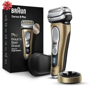 Braun Series 9 Pro 9419s Electric Shaver for Men, Holiday Gifts for Men, Wet & Dry Shave, Shaving Kit with 4+1 Head with ProLift Trimmer