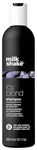 milk_shake Icy Blond Shampoo - Black Pigment Silver Shampoo for Very Light Blond and Platinum Hair, 10.1 Fl Oz (300 ml)