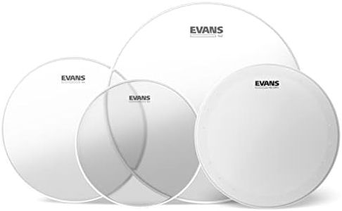 Evans Drum Heads - G2 Clear Rock Pack (10", 12", 16") with 14" HD Dry Snare Batter