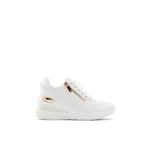 Aldo Women's Adwiwia Sneaker, White, 5.5 UK