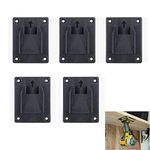 BDHI 5pcs Tool Holder Dock Mount for Dewalt 12V 20V Drill and Milwaukee M18 Tools Holder Wall Mounted Hanger Storage Organization(Y99-5)