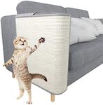 Cat Scratcher Couch - Natural Sisal Cat Scratch Furniture Protector - Corner cat Scratcher for Couch, Chair, Sofa - Easy Installation