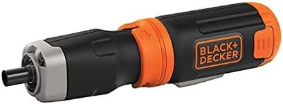 BLACK+DECKER Cordless Screwdriver, Alkaline (BCF601AA), 6 x 1 x 8 inches