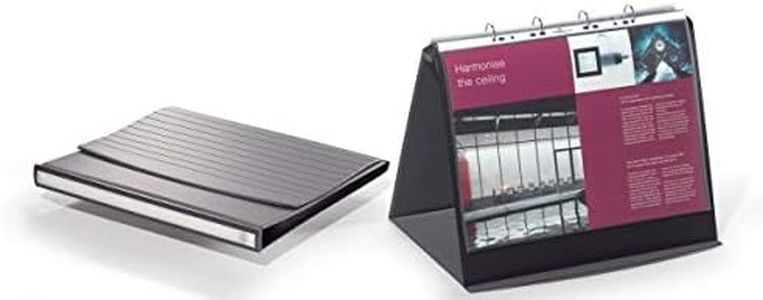 Durable DURASTAR Table Flipchart Stand | A3 Landscape Format | Grey Colour | Ideal for Presentations and Meetings