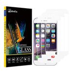 AKABEILA [3 Pack Tempered Glass Compatible for iPhone 6S, iPhone 6 Screen Protector Premium [Full Coverage] HD Protective Films Anti-Bubble anti-Fingerprint [9H Hardness],White