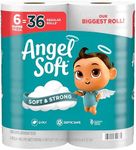 Angel Soft Toilet Paper, 6 Super Me