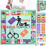 Adultopoly Board Game, Couple Board Game, Couples Board Games For Adults, Adult Card Games For Couples, Bedroom Games For Couples, Relationship Card Game, 4 in a Row Conversation Cards For Couples