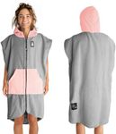 Pilotfish Surf Poncho Hooded Changing Robe, Soft Cover-Up Changing Towel with Pocket, Beach Towel for Swimming, Sports