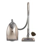 Kenmore Elite 81714 Pet Friendly Ultra Plush Lightweight Bagged Canister Vacuum with Pet PowerMate, HEPA, Extended Telescoping Wand, Retractable Cord, and 3 Cleaning Tools-Champagne