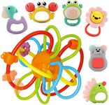 Nene Toys Set of 7 Colourful Rattle