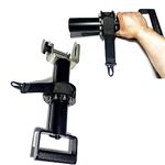 Arm Wrestling Exercise Handle, Forearm Wrist Arm Blaster Exerciser, Carbon Steel + 304 Stainless Steel, 200kg Bearing, Wrist Rotation Training Forward and Reverse, for Home Gym