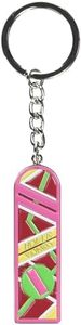 Ergugos Pink Hoverboard Keychain for Men Boys Cool Stainless Steel Keyring Purse Pendant Handbag Bag Decoration, Medium, Pink