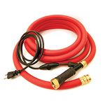 K&H Pet Products 5060 Thermo Heated Hose, 60-Foot, Red