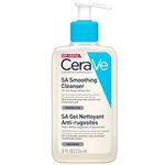 CeraVe SA Smoothing Cleanser For Dry, Rough, Bumpy and Acne-Prone Skin, contains Salicylic Acid with no harsh microbeads, Dermatologist Recommended Face wash (236ml)