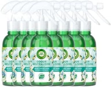 Air Wick Odour Neutralising Air Freshener Spray |Fresh Spring Oasis |Pack of 8 x 237 ml
