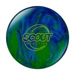 Columbia 300 Scout Bowling Ball, Blue/Green, 8-Pound