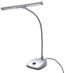 K&M Stands LED Piano Lamp - Silver (12297.090.63)