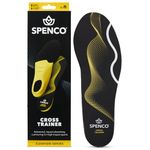 Spenco Insoles Polysorb Cross Trainer - Lightweight, Full-Foot Inserts with Heel-to-Toe Cushioning, Support, & Odor Control, All-Day Comfort & Stability - Ideal for Runners, Walkers, Athletes
