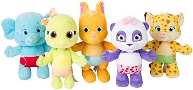 Snap Toys Word Party 7" Plush Baby Animals, 5 Pack - Lulu, Bailey, Franny, Kip and Tilly - from The Netflix Original Series - 18+ Months