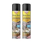 Zero In Wasp Nest Killer Foam 300ml - Twinpack, multicolour