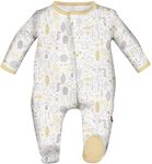 Magnetic Me Footie Pajamas Soft Modal Baby Sleepwear with Quick Magnetic Fastener | Boys and Girls Sleeper Preemie-24 Months, Into the Woods, 6-9 Months