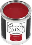 Chalk Paint Everything® Rosso (Red) – 750 ml Water-Based Chalk Paint for Shabby Chic Furniture, Décor, and Upcycling Projects – Non-Toxic, Easy to Apply