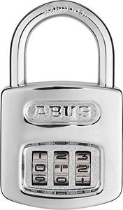 ABUS 160/40 All Weather Chrome Combination Padlock