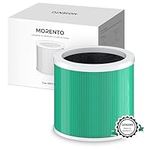 MORENTO HY1800 Genuine Air Purifier Replacement Filter, Ture HEPA Filter for Dust, Pet Dander, Smoke for HY1800 Air Purifer, Efficiency Activated Carbon, 1 Pack, Original Version