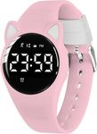 Kids Fitness Tracker Watch,Girls Digital Watch with Alarm/Stopwatch/Distance/Calories/Steps Counter, No App Activity Tracker Watches for Kids Teens Gift for Girls Boys