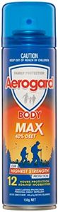 Aerogard Heavy Duty 40% Deet Insect Repellent Aerosol Spray, 150g