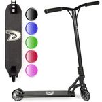 Land Surfer Stunt Scooters - Pro Scooter for Tricks and Stunts Stunt Scooter All Black - Scooter for Kids Ages 8-12 Teens Boys and Girls