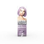 Knight & Wilson Colour-Freedom 150ml Lavender Semi-Permanent Hair Colour - Ultra-Vibrant Vegan Friendly Colour Mask with Shine Booster Complex - Ammonia Free Colour Lasts Up To 6-10 Washes