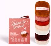 The Original MakeUp Eraser, 7-Day Set, Erase All Makeup With Just Water, Including Waterproof Mascara, Eyeliner, Foundation, Lipstick, Sunscreen, and More! Hot Cocoa, 7ct.