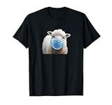 Sheep Wearing Mask Anti-Mask T-Shir