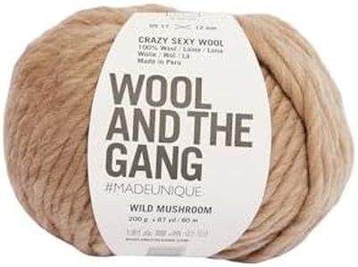 Wool and the Gang Crazy Sexy Wool, Wild Mushroom (190), Yarn, 200g