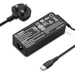 100W USB C Fast Laptop Charger for Mac Book pro & Mac Book Air,Lenovo,HP Chromebook,Huawei Notebook,Dell, Asus,and All Charge USB-C 96W 87W 65W 61W Device