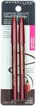 Maybelline Expert Eyes Twin Brow & Eye Pencil, Dark Brown [102], oz (Pack of 6)