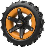 WORX WA0953 Landroid Wheels All-Terrain - for Soft Surface and Wet Lawn - Suitable for The Slope up to 22° or 40% - Easy Assembly - Not for Vision