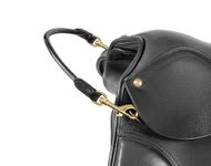 Shires Blenheim Leather Balancing Strap Black