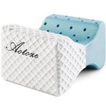 AOTOZE Knee Pillow for Sleeping on Side | Orthopaedic Leg Pillow for Side Sleepers | Memory Foam Knee Cushion for Sleeping 25x20x16 cm