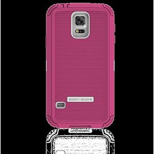 Galaxy S5 Case, Body Glove Pink/White ToughSuit Case for Samsung Galaxy S5