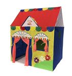 Homecute Hut Type Play Tent House for Kids Toys for 2-12 Years Old Boys & Girls, Jumbo Size Play Tent House for Boys and Girls (Multi Colour)