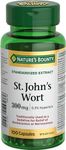 Nature's Bounty St. John's Wort 300mg Pills, Supplement, Helps to Treat Symptoms of Sleep Disorders, 100 Capsules