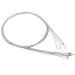 10pcs Stainless Steel Bike Shift Cable, Cycle Stainless Steel Gear Cable Inner, Bike Derailleur Cable Road Shift Cable Inner Shift Cable Universal for Common Bikes Mountain Bikes City Bikes